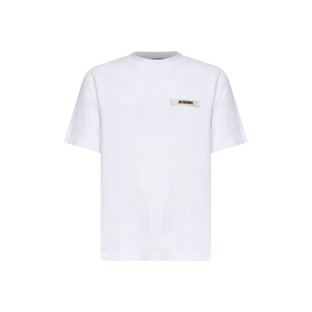 Jacquemus Men White The Gros Grain T-Shirt